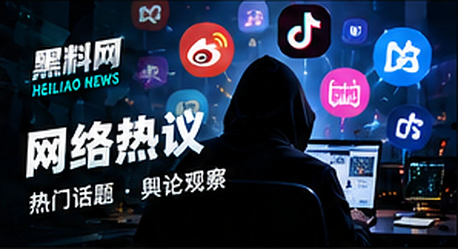 社交讨论主题概念配图